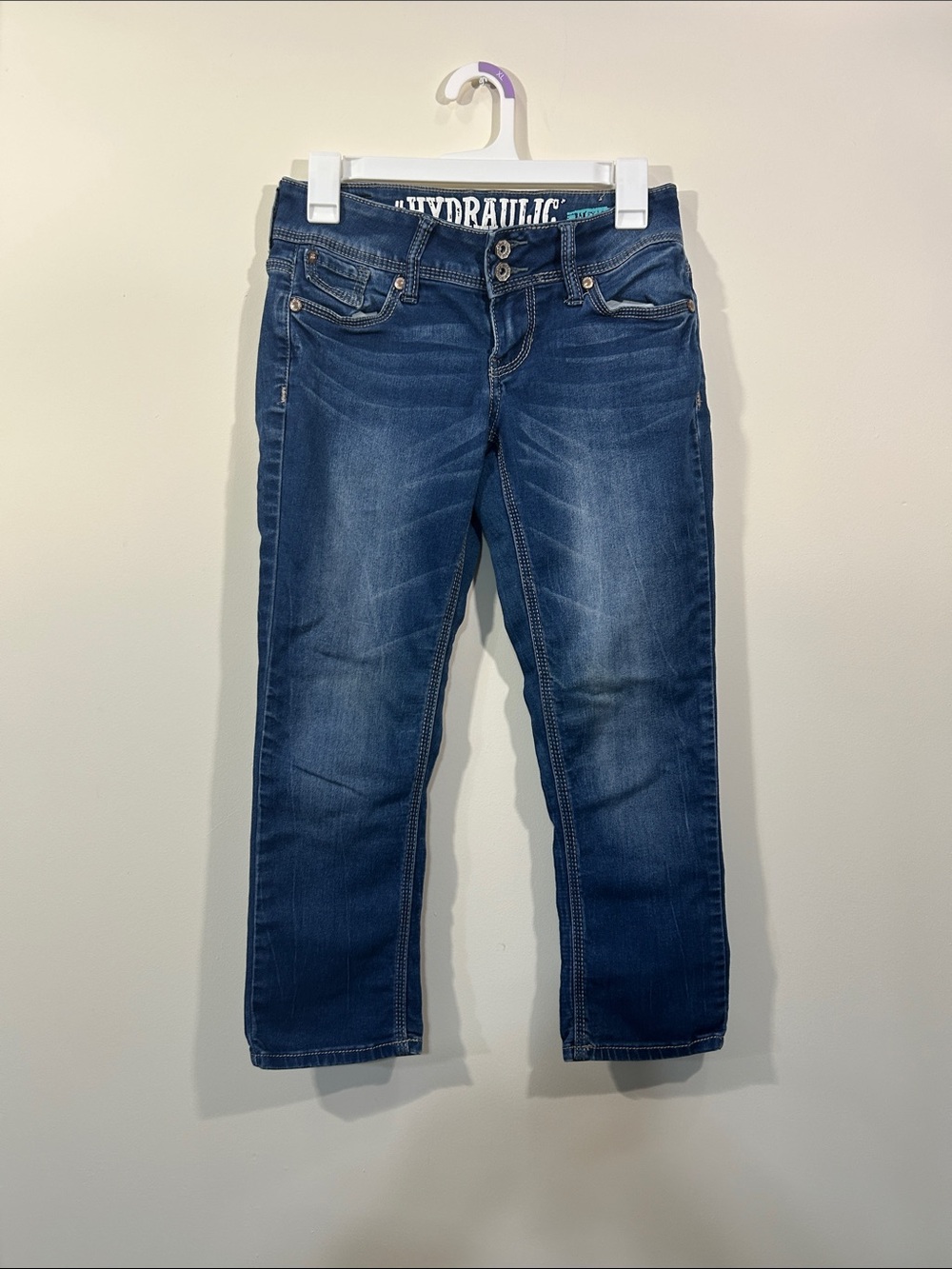 Hydraulic Women's Medium Blue Straight-Leg Jeans